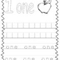 20 Printable Numbers 120 Tracing Worksheets Preschoolkindergarten  Numbers And Counting