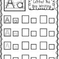 26 Printable Alphabet Box Writing Worksheets Preschoolkdg Phonics