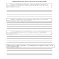 29 Comprehensive Main Idea Worksheets  Kittybabylove