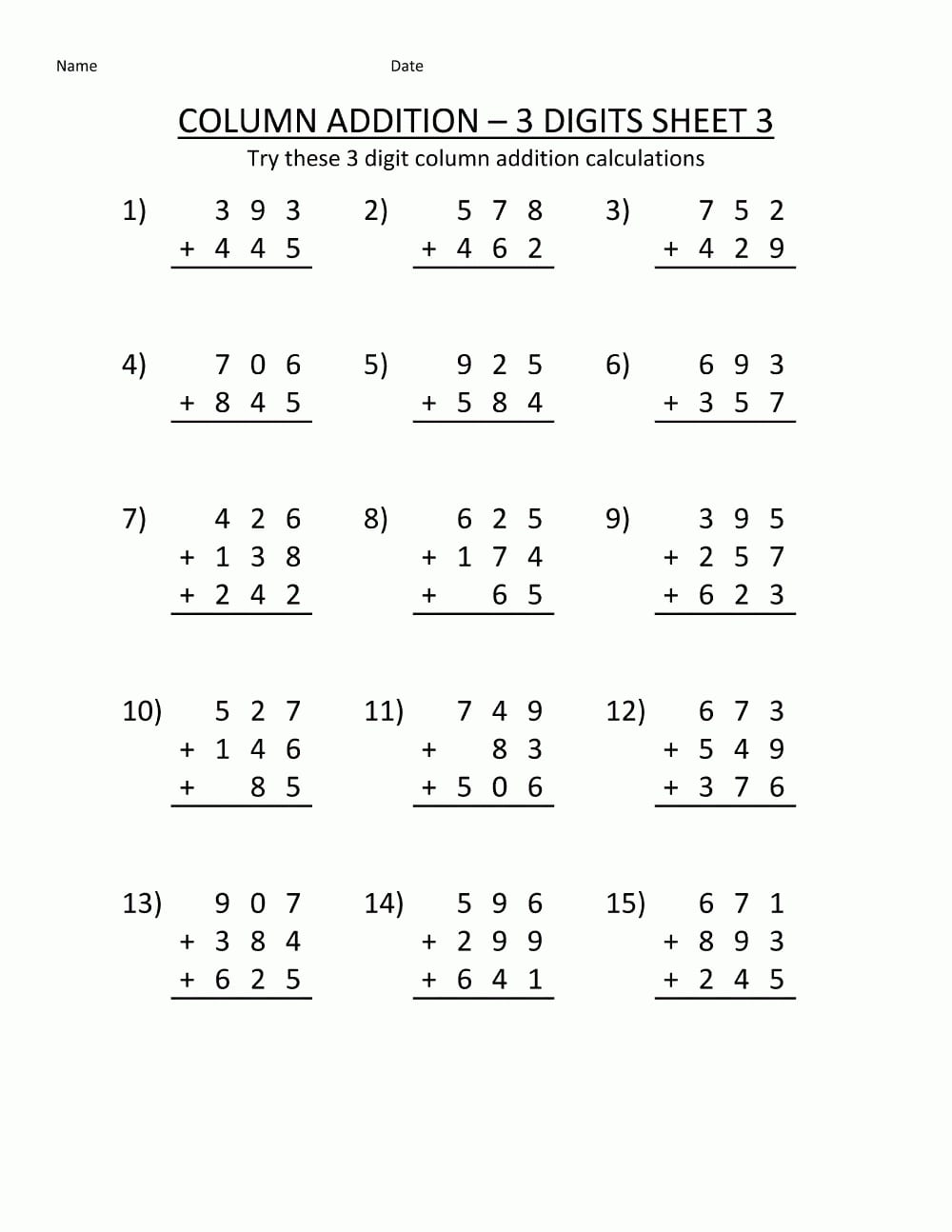 2Nd Grade Common Core Math Worksheets For Printable Math ...