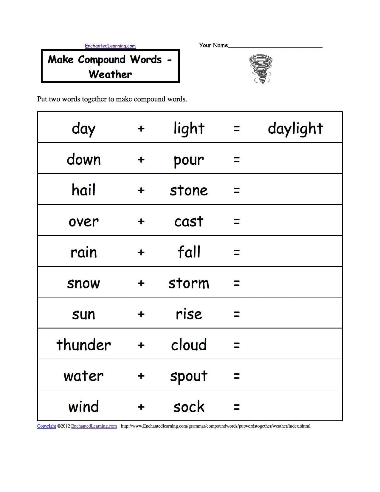 English Worksheets 2nd Grade Grammar