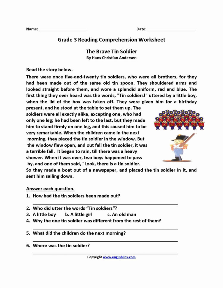 2Nd Grade Reading Comprehension Worksheets Pdf For Free