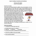 2Nd Grade Reading Comprehension Worksheets Pdf For Free