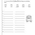 2Nd Grade Spelling Words Worksheet – Eloisereesclub
