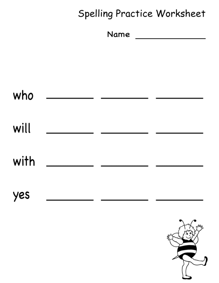 2Nd Grade Spelling Worksheets  Best Coloring Pages For Kids