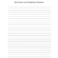2Nd Grade Writing Paper Pdf  Floss Papers