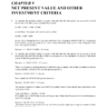 3 8 Present Value Of Investments Worksheet Answers