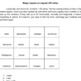 3 Magic Squares On Gender And Adjectives Definite And Indefinite Articles  And Conjugation Of Regular Arverbs