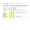 30 Budget S  Budget Worksheets Excel Pdf ᐅ