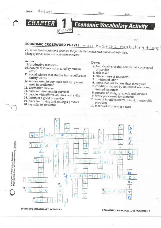 30 Chapter 5 Supply Economics Worksheet Answers – Balancing