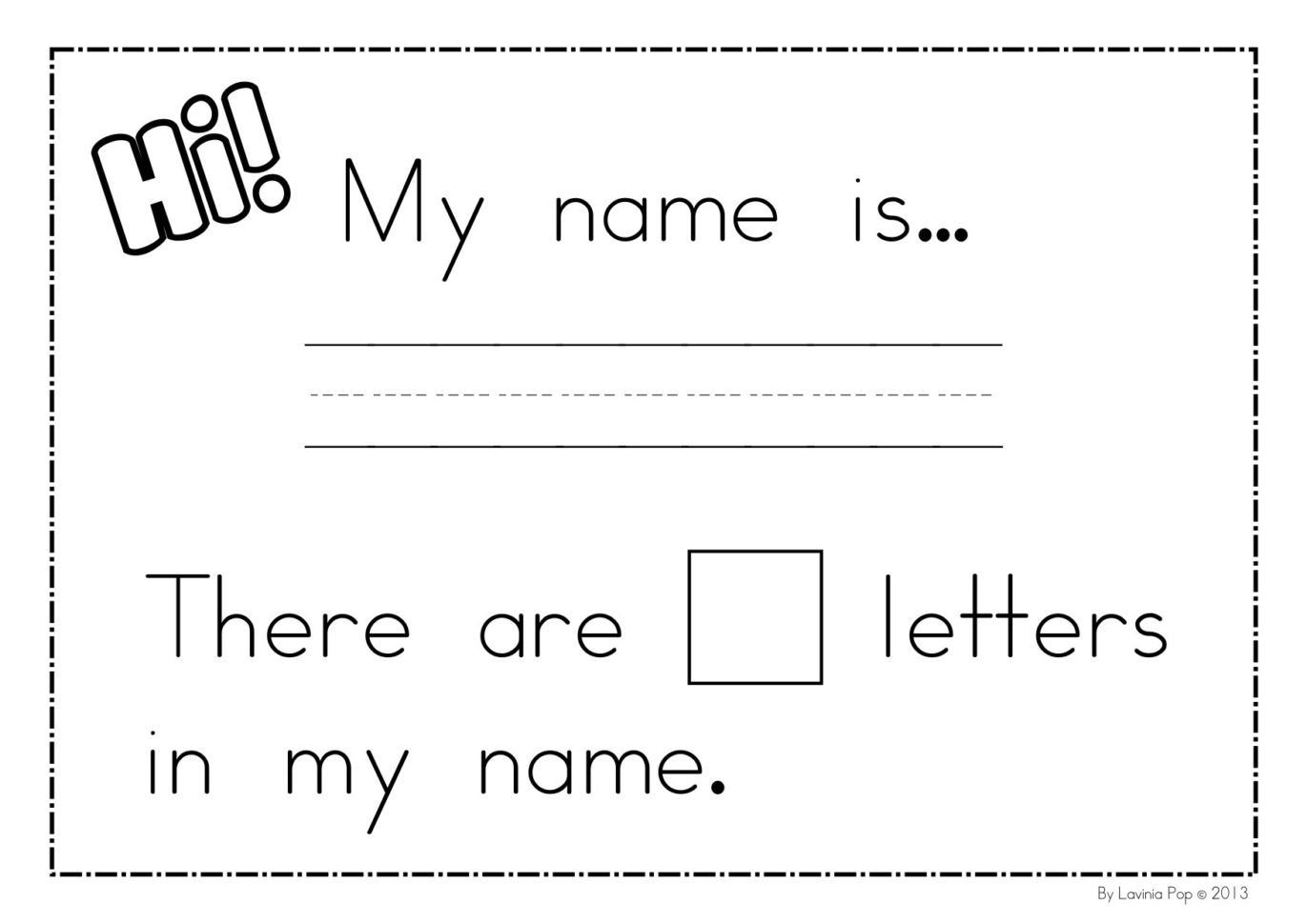 31 Free Printable Worksheets For Prek  Kindergarten – The