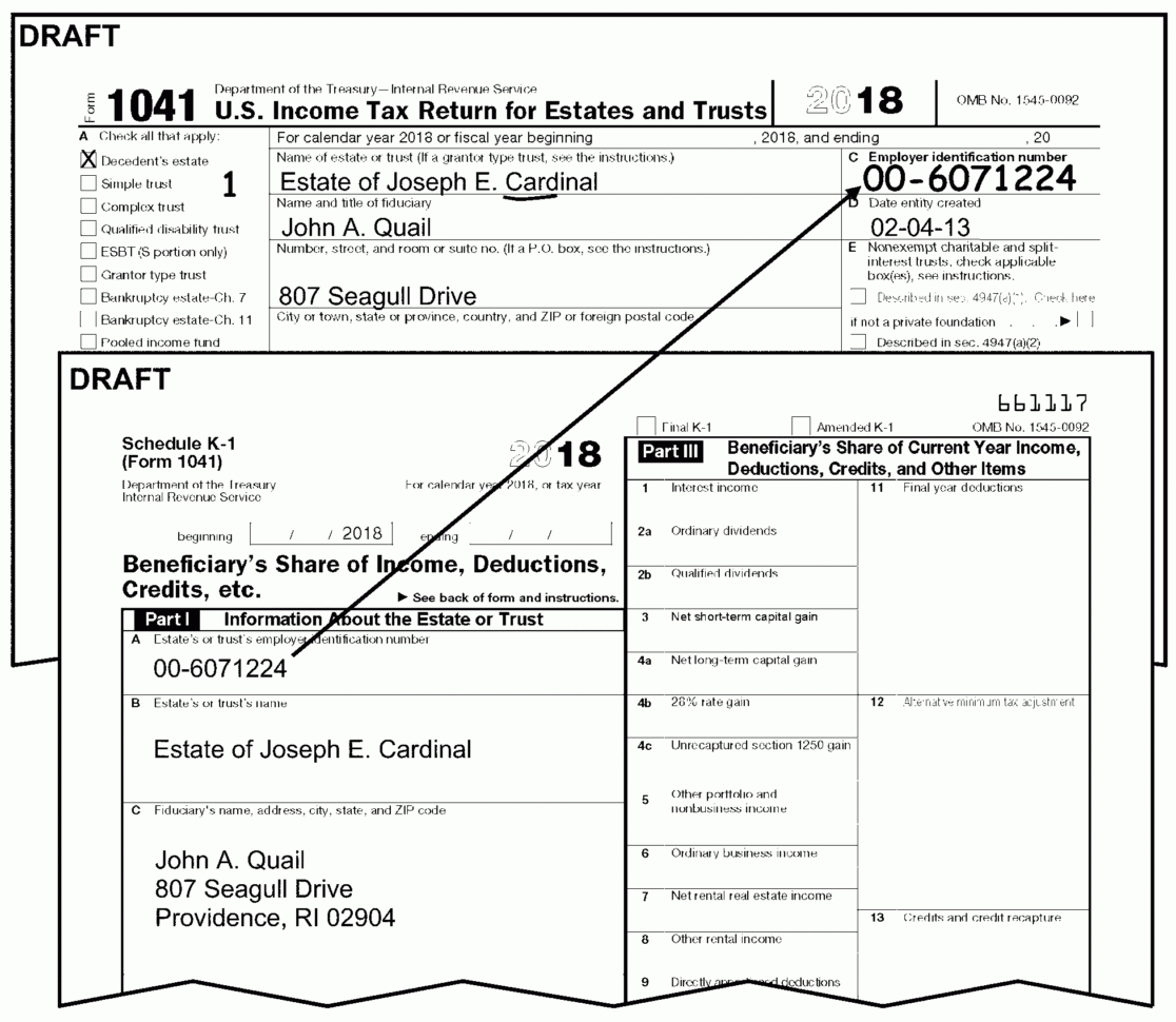31114 Income Tax Returns For Estates And Trusts Forms