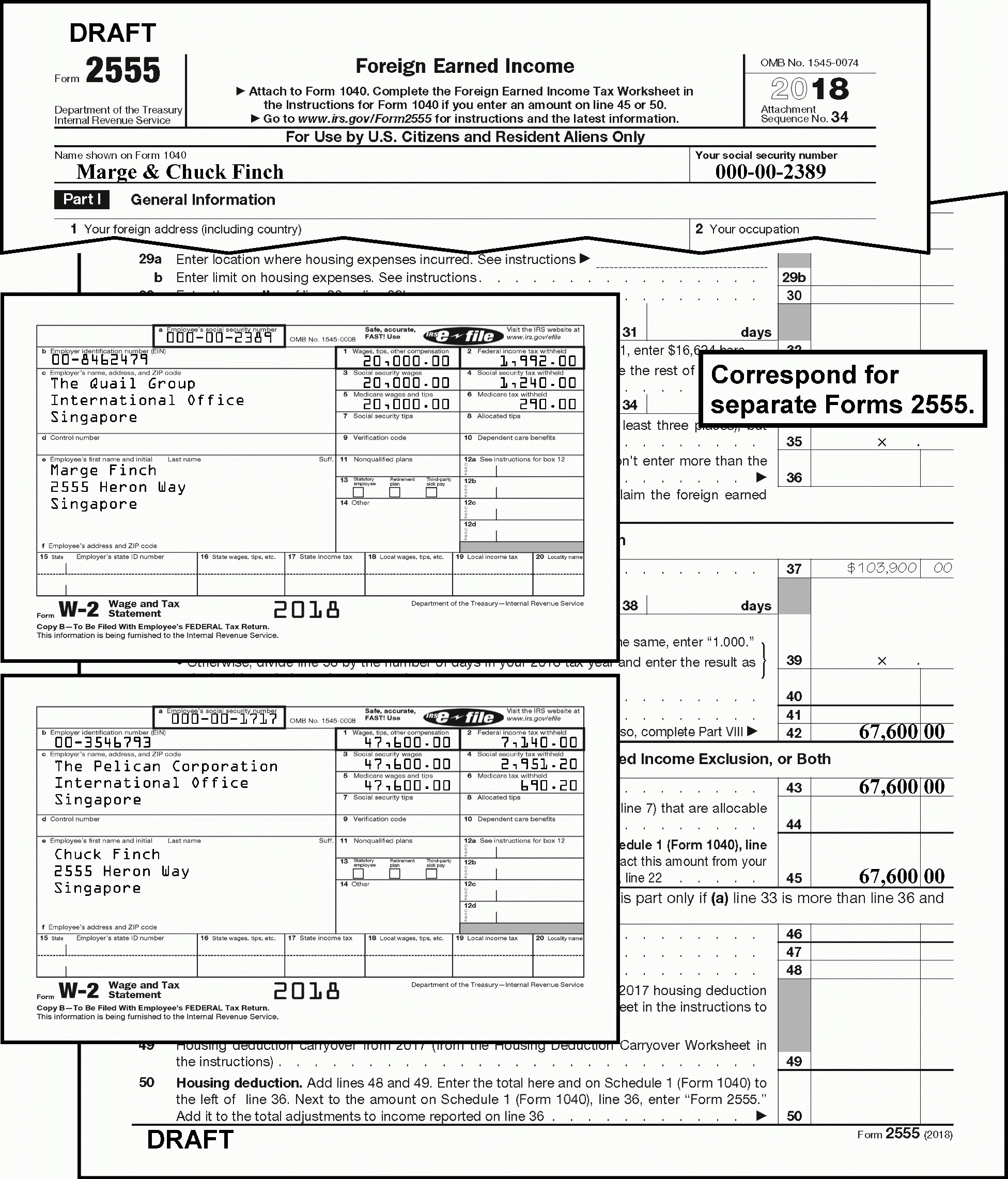3213 Individual Income Tax Returns  Internal Revenue Service