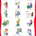 33 Printable Visualpicture Schedules For Homedaily Routines
