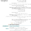36 The Real Zeros Of A Polynomial Function  Pdf