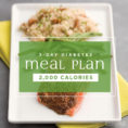 3Day Diabetes Meal Plan 2000 Calories  Eatingwell