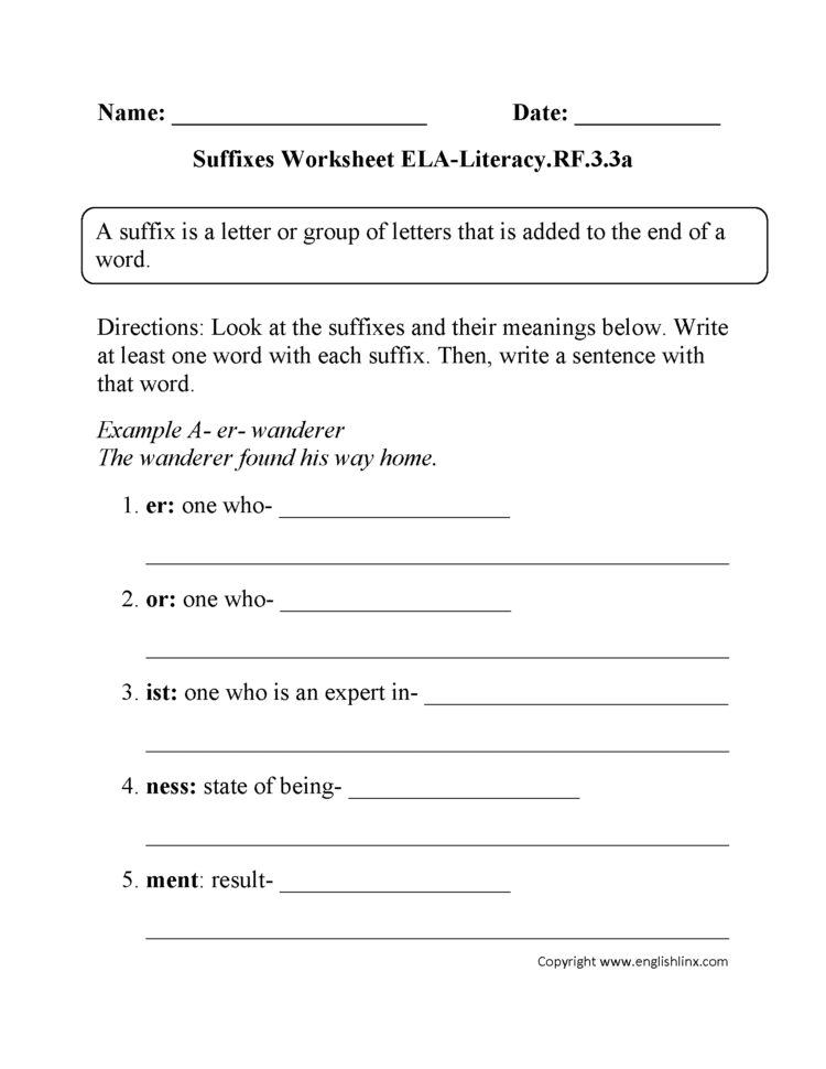 3Rd Grade Common Core  Reading Foundational Skills Worksheets
