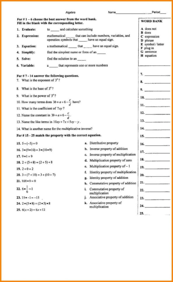 3Rd Grade Math Addition Properties Worksheets  Printable