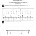 3Rd Grade Math Fraction Number Line Worksheets Printable