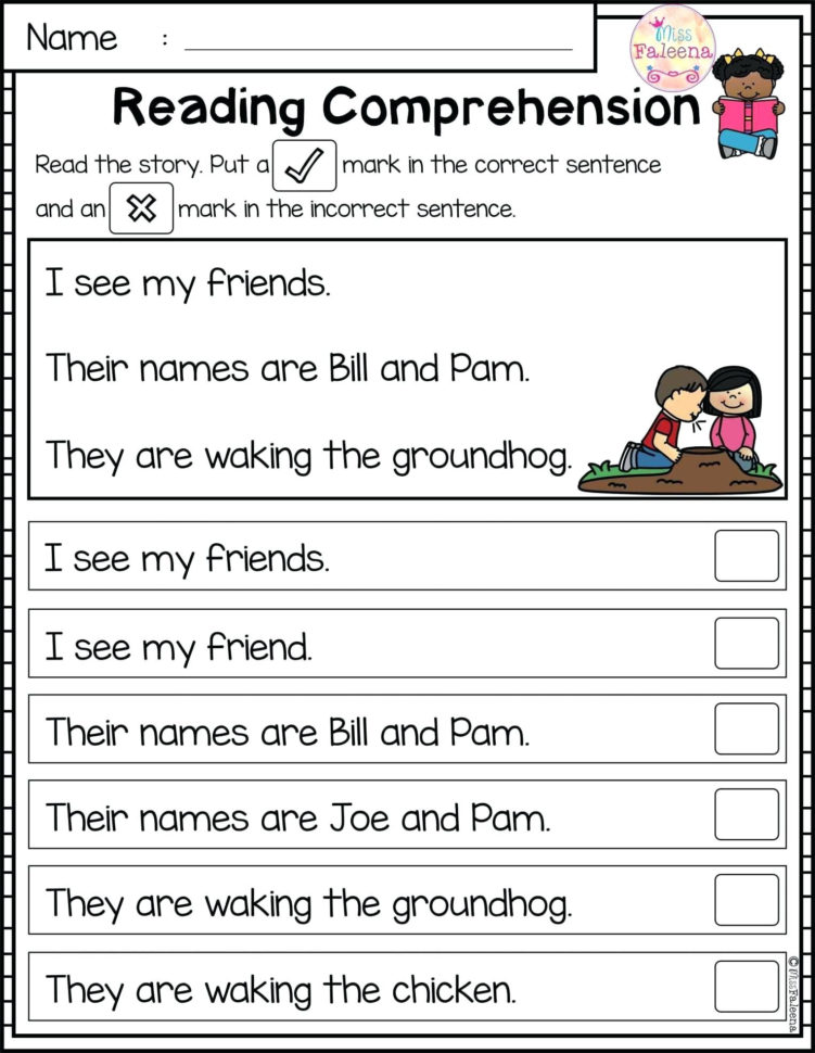 3Rd Grade Reading Comprehension Worksheets Pdf For Printable