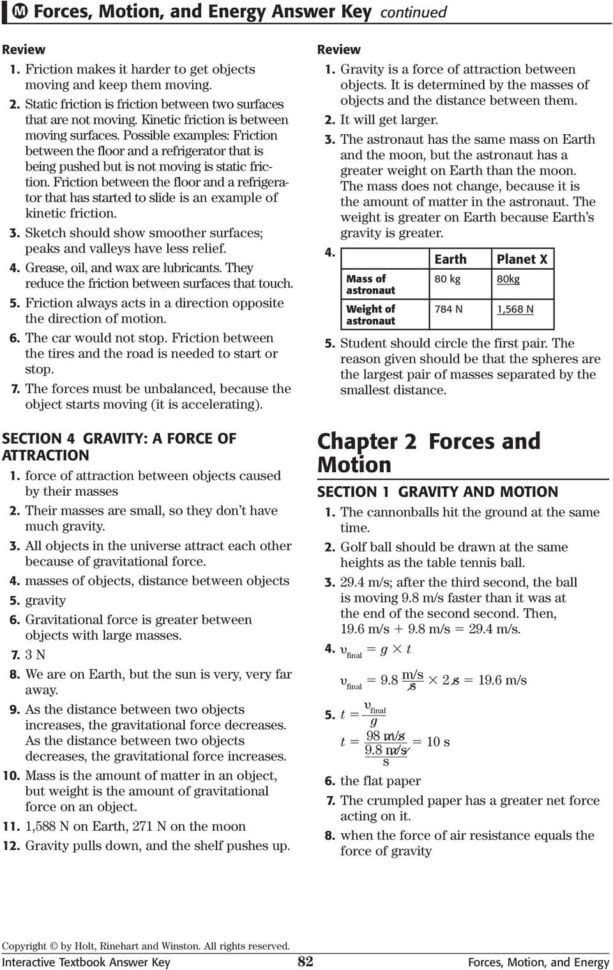 4 Gravity A Force Of Attraction  Pdf