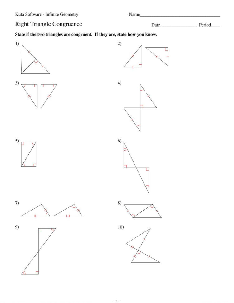 4 Right Triangle Congruencehhs Geometry