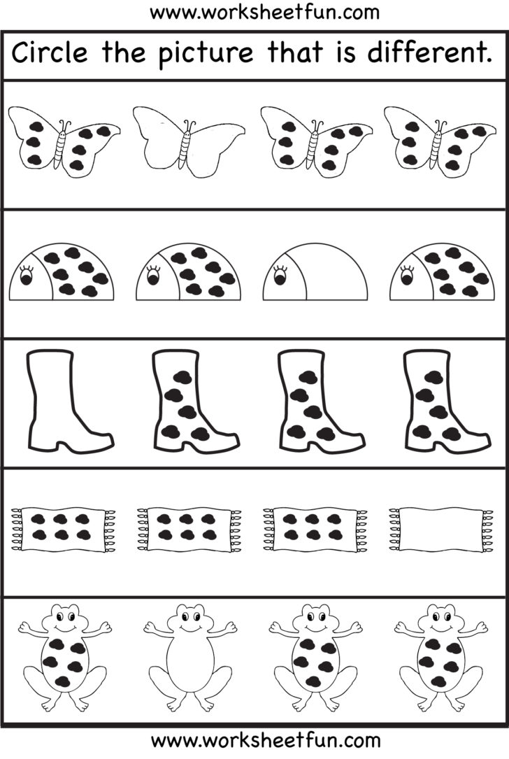 4 Year Old Worksheets Printable Learning Sample For Educations — db ...