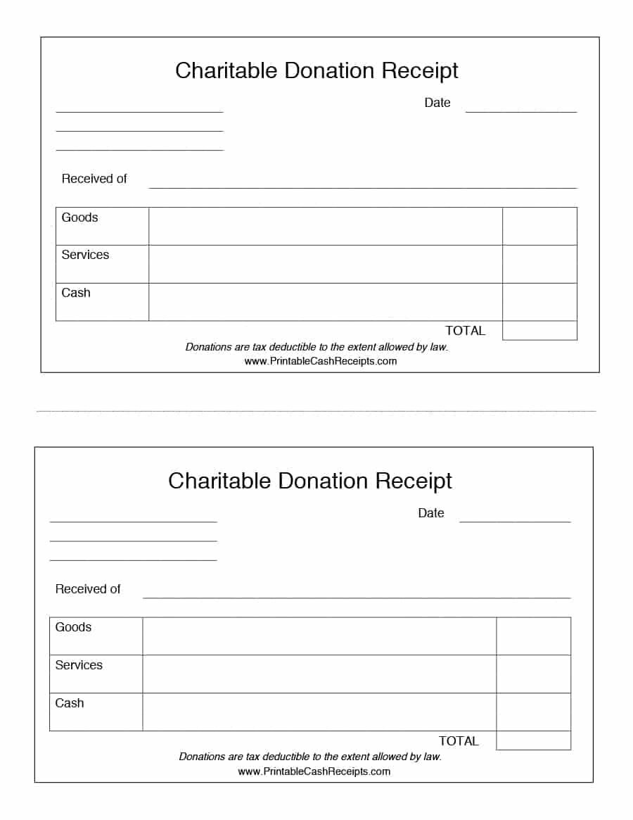 40 Donation Receipt S  Letters Goodwill Non Profit