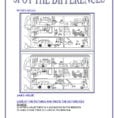 40 Free Esl Spot The Difference Worksheets  Free Printable