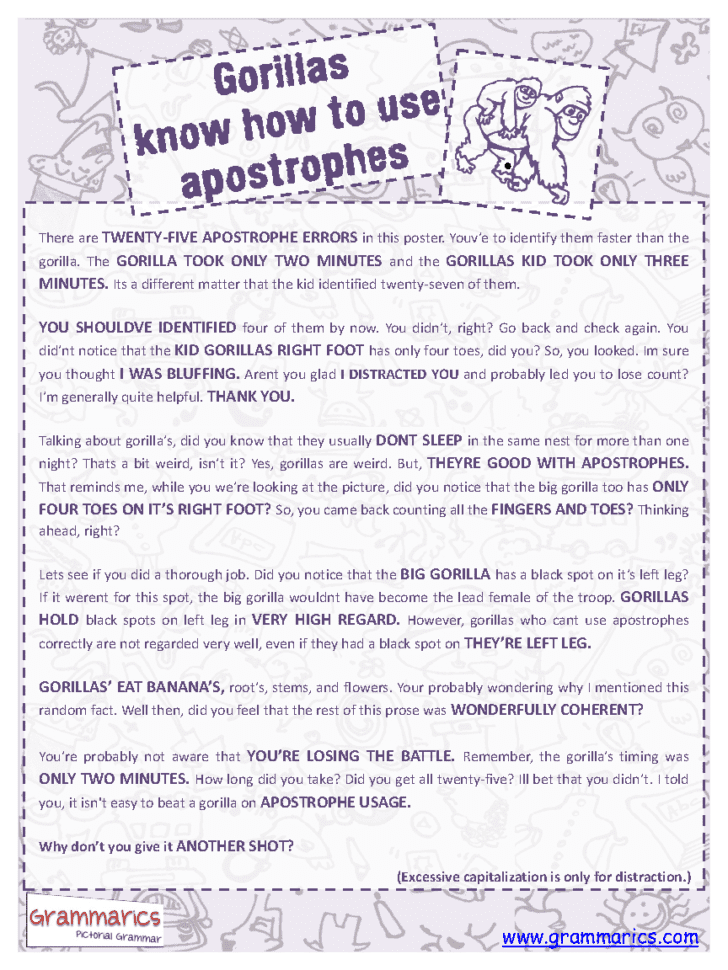 40 Free Punctuation Worksheets