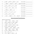 49 Balancing Chemical Equations Worksheets With Answers