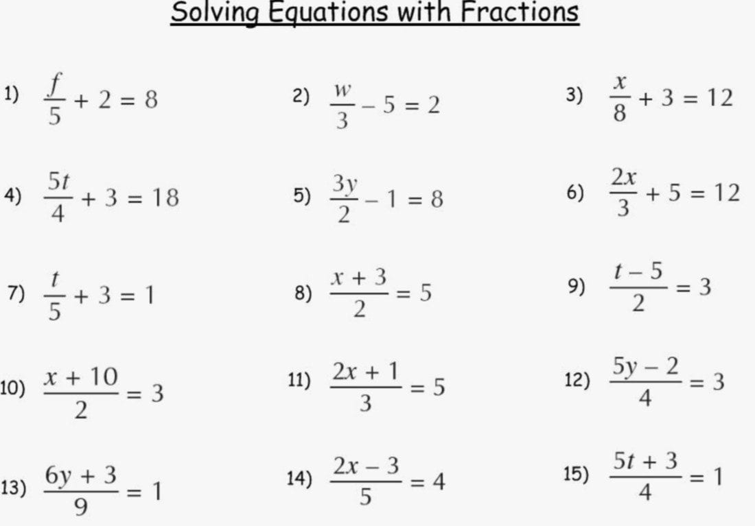49 Unique Of Solving Equations With Variables On Both Sides