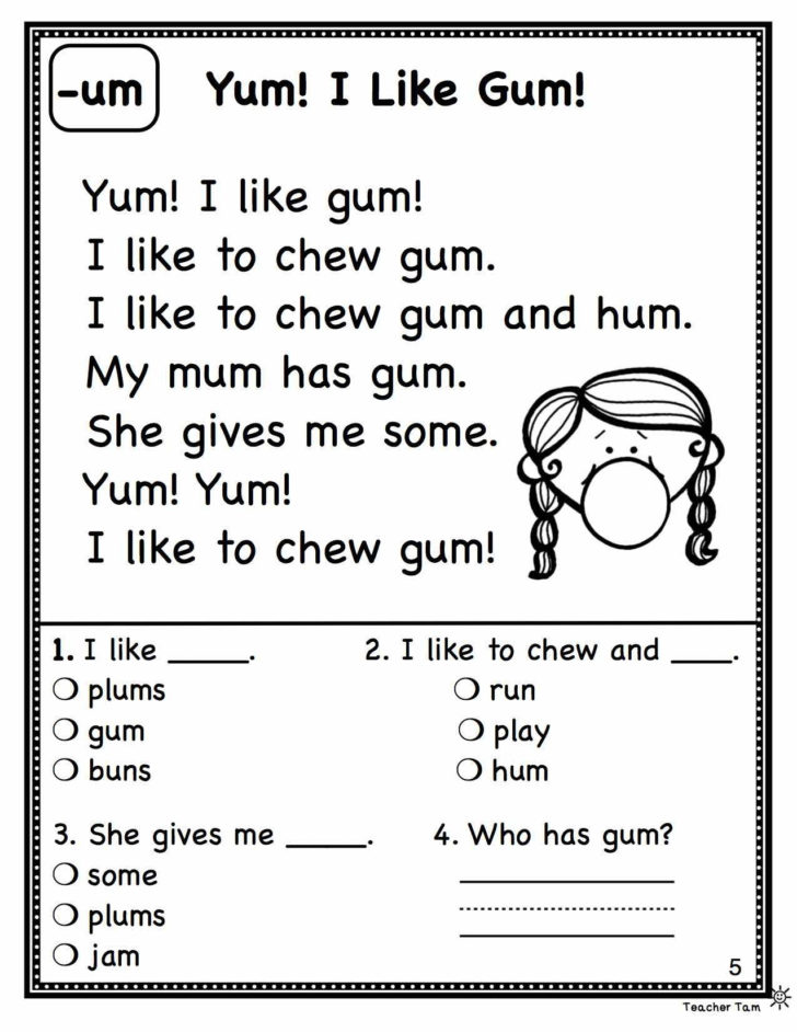 Printable English Worksheets