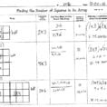 4Th Grade Math Arrays Worksheets  Printable Worksheet Page