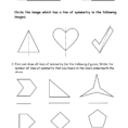 4Th Grade Math  Line Of Symmetry Worksheets — Steemit