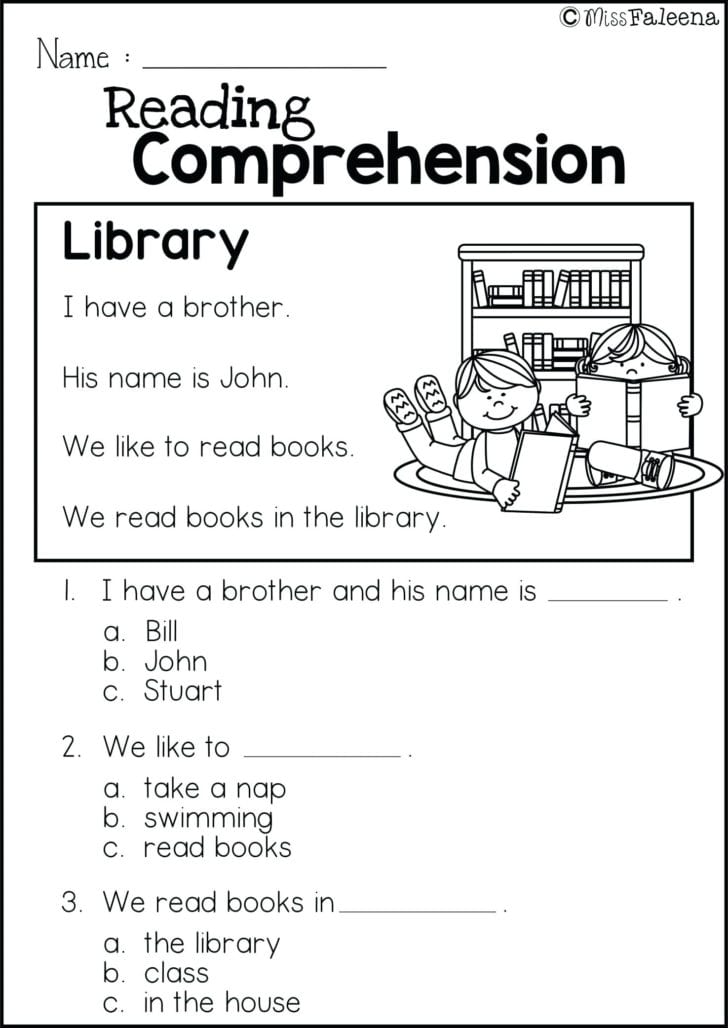 4Th Grade Reading Comprehension Worksheets For Free