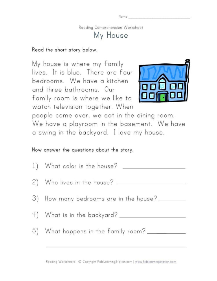  4Th Grade Reading Comprehension Worksheets Multiple Choice Db excel