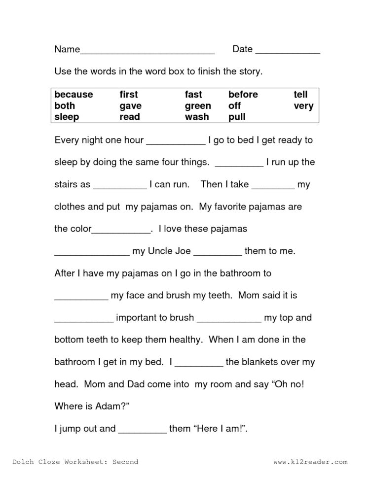 4th Grade Reading Comprehension Worksheets Pdf For Print — Db 4031