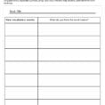 4Th Grade Vocabulary Worksheets For You  Math Worksheet For