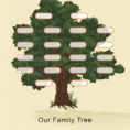 50 Free Family Tree S Word Excel Pdf ᐅ
