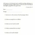54 Bible Worksheets For You To Complete  Kittybabylove