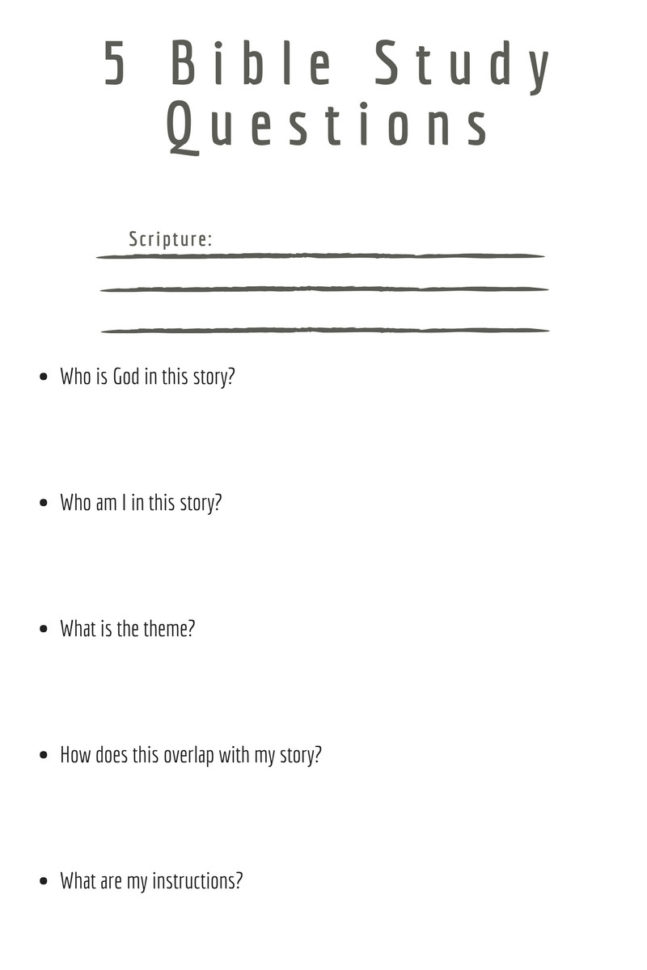 54 Bible Worksheets For You To Complete  Kittybabylove