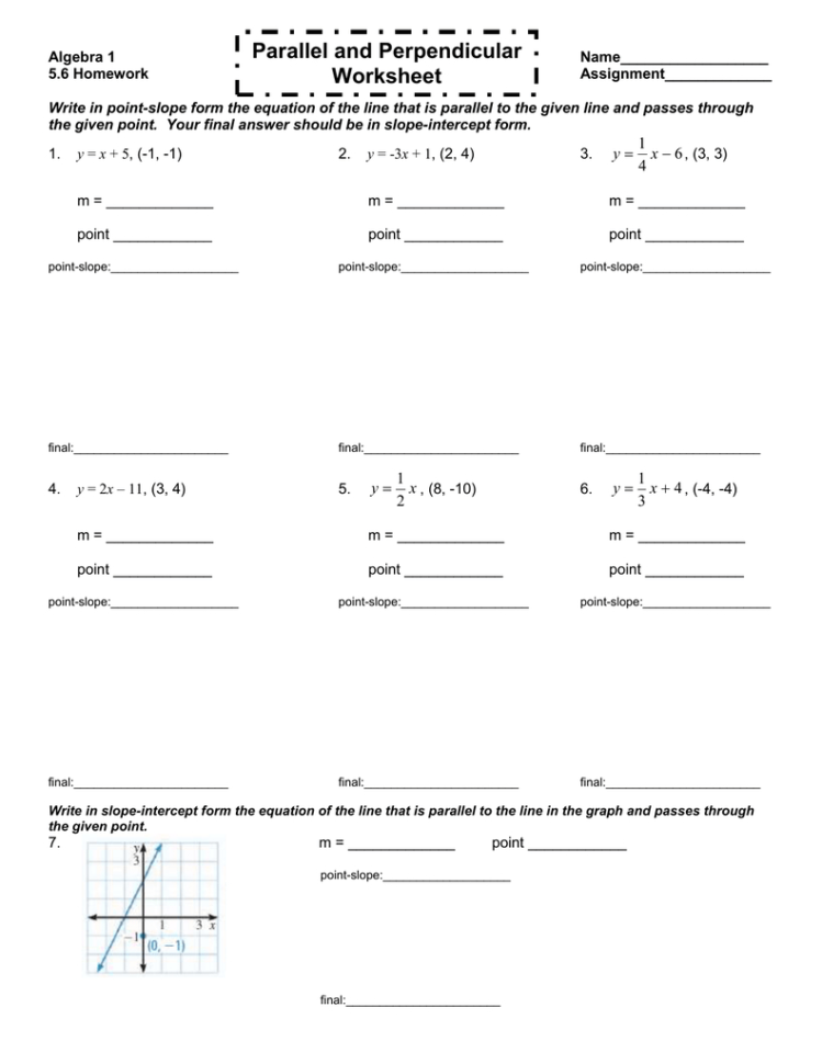 56 Worksheet 1