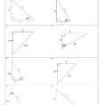 58 Special Right Triangles Worksheet Name 1 2 3 4 5 6