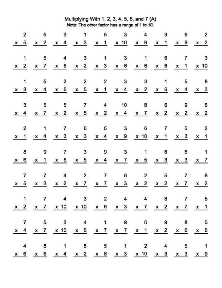 5Th Grade Common Core Math Worksheets For Printable To