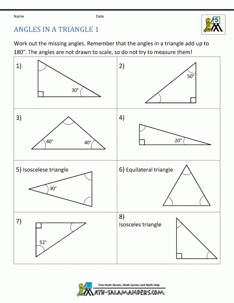 5Th Grade Geometry Worksheets — Db-excel.com