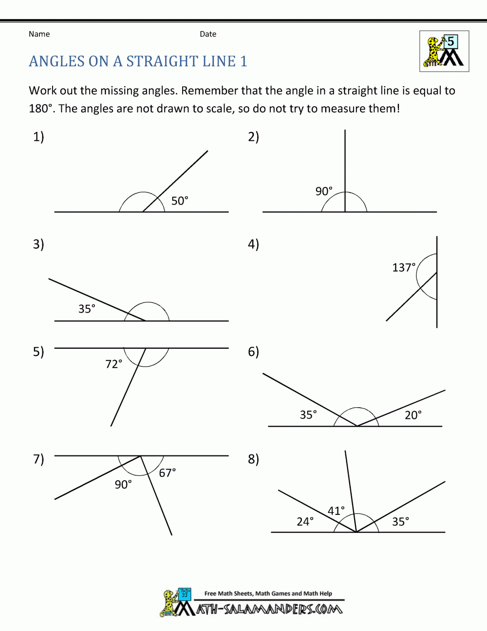 5Th Grade Geometry Worksheets Db excel