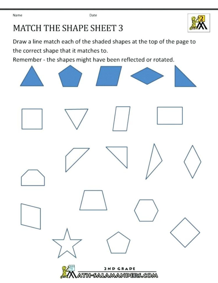 5Th Grade Geometry Worksheets To Printable  Math Worksheet