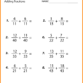 5Th Grade Math Fractions Worksheets  Antihrap