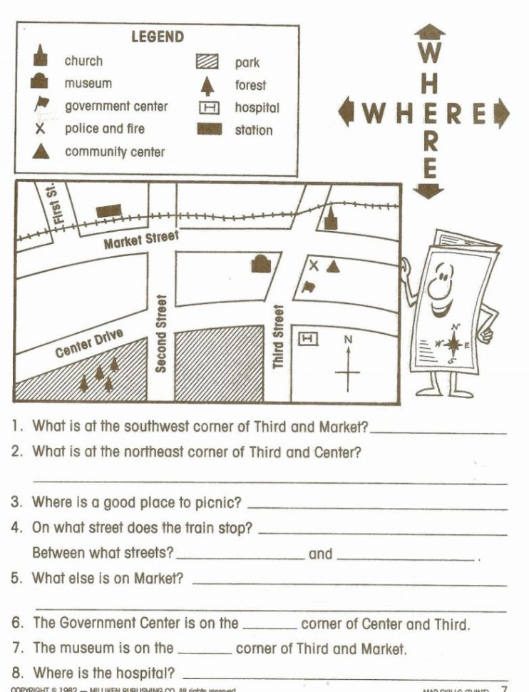 5Th Grade Social Studies Worksheets For Free  Math